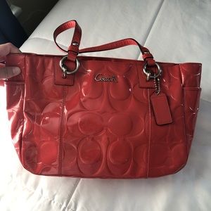 COACH leather purse